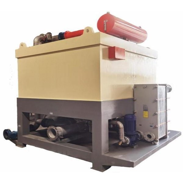 A40K530J Electromagnetic Slurry Iron Remover with 530 mm magnetic cavity, cooling unit and slurry piping – PTMS