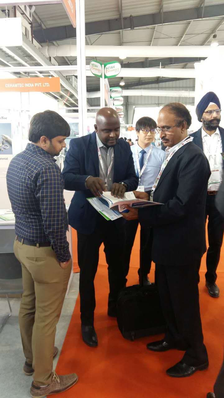 The exhibition in India – PTMS project photo